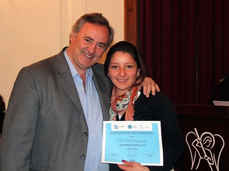 En San Miguel entregaron certificaciones y diplomas de capacitación