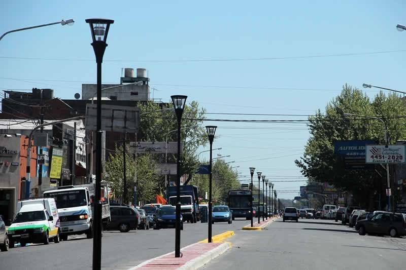 Ya funciona el nuevo Boulevard sobre la Av. Pte. Perón