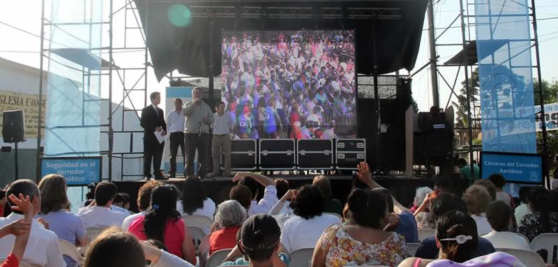 Se instalarán 104 nuevas cámaras de Seguridad, la mayoría en Ciudad Santa María