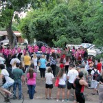 El coro estuvo presente en el corredor aeróbico de Bella Vista