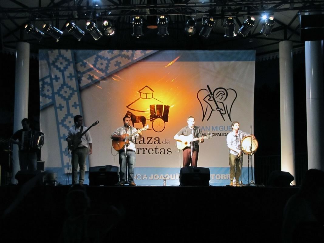 El 2013 cerró a lo grande con “Los Pampas” en la Plaza de las Carretas