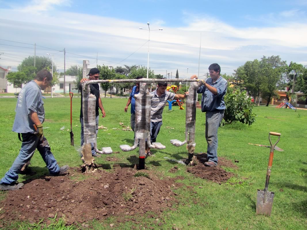 Más juegos en las plazas