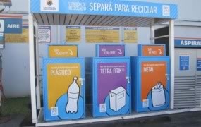 Nuevo contenedor para reciclaje