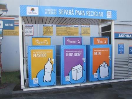 En San Miguel se inauguró la primera estación de reciclado para espacios semi públicos
