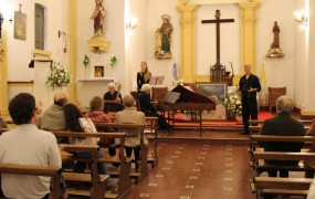 Ars Antigua et Nova, el triunfo del estilo italiano en el Siglo XVIII, se presentó en la iglesia Santa Ana