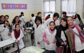 Los alumnos disfrutan de los arreglos en las aulas