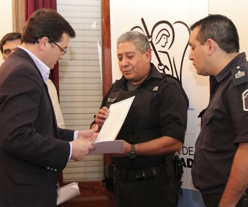 Reconocimiento a las intervenciones destacadas a favor de la seguridad pública en San Miguel