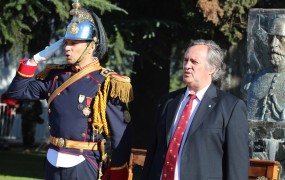 El Intendente participó de la promesa de lealtad a la Bandera