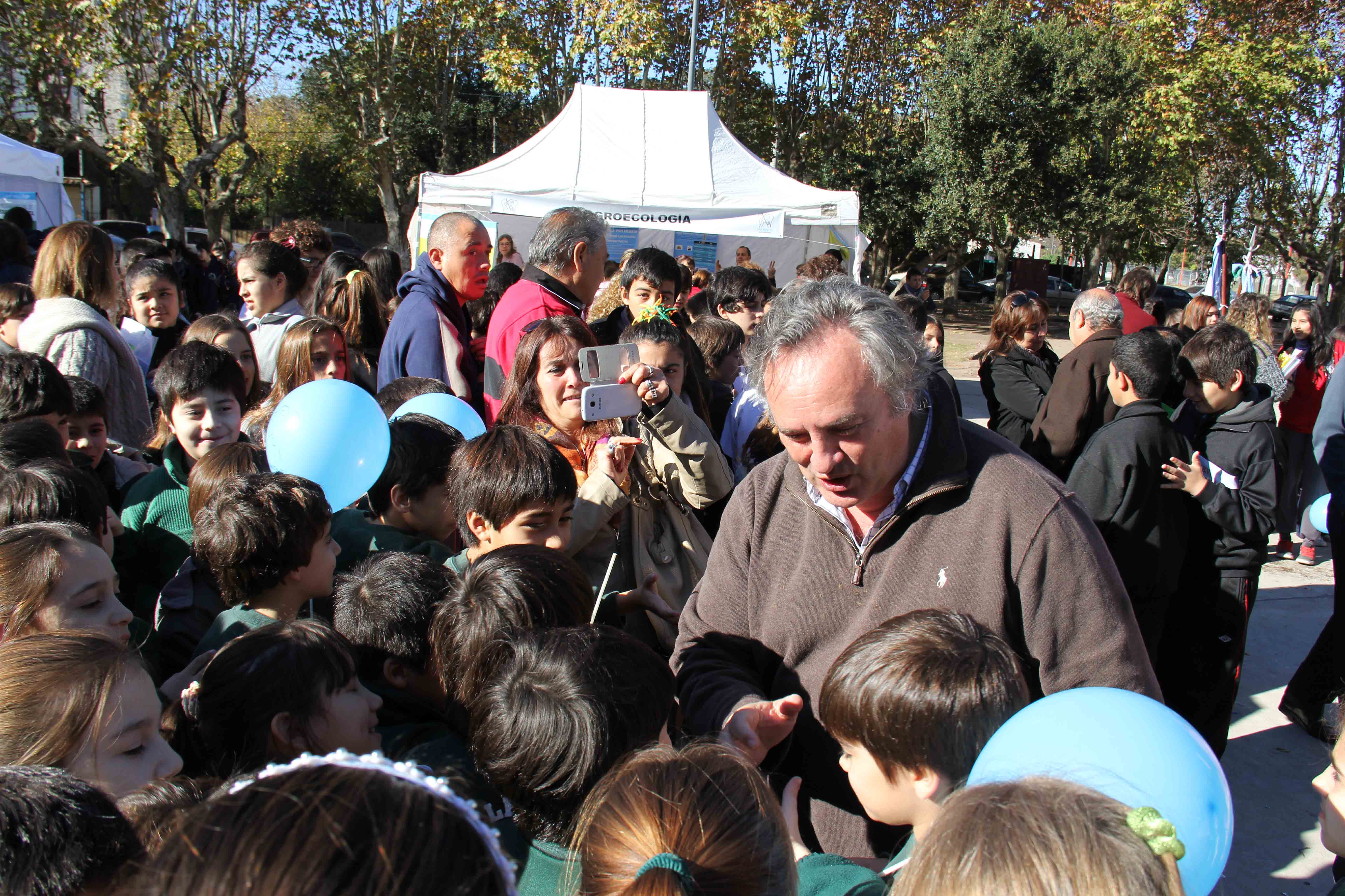 Joaquín de la Torre estuvo presente en el acto del Dia del Medioambiente