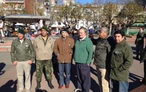 Joaquín de la Torre participó del evento acompañando a los veteranos de guerra (1)