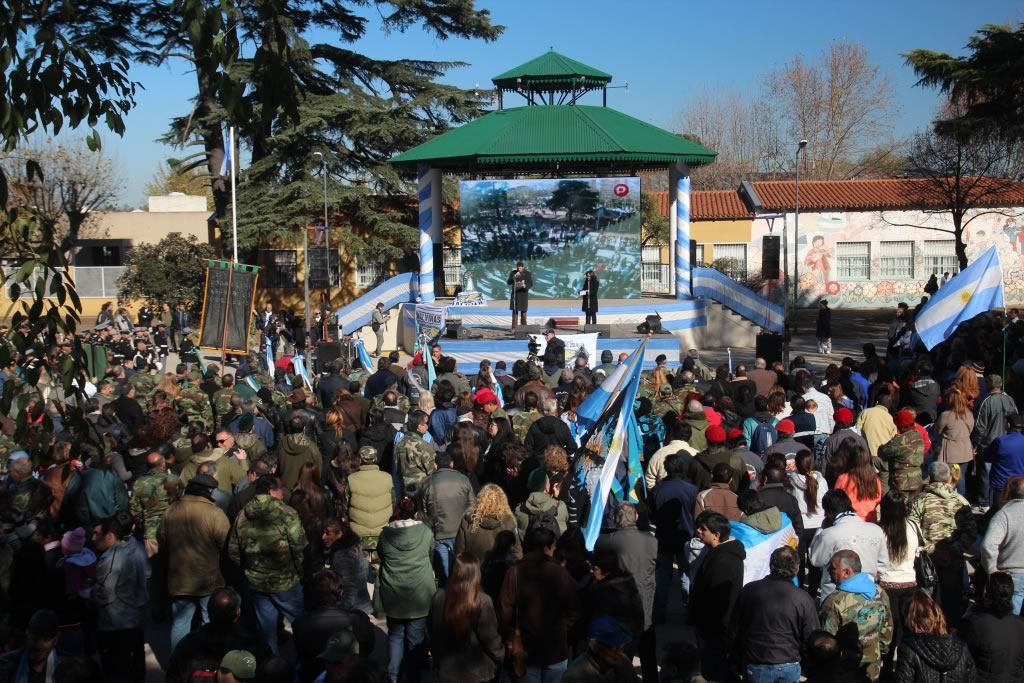 Se realizó en San Miguel un desfile en homenaje a los Veteranos Héroes de Malvinas