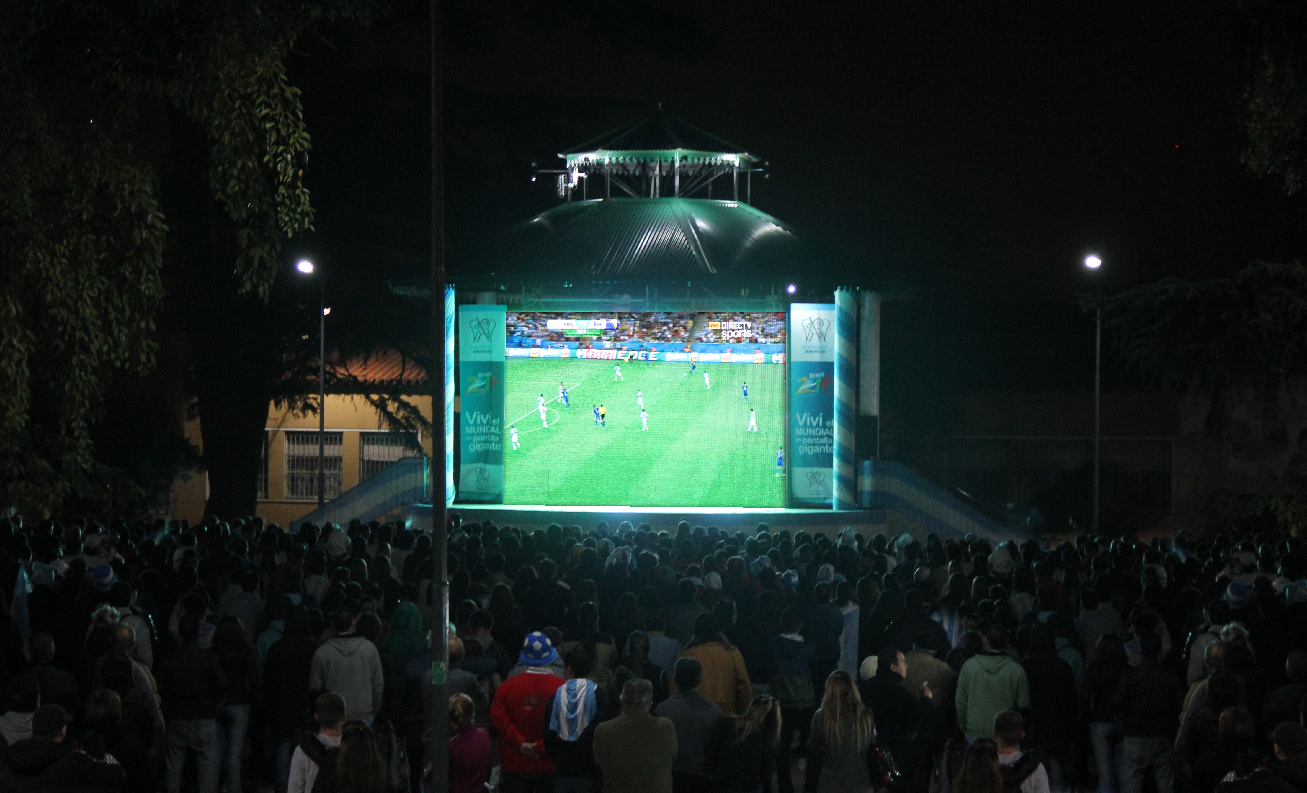 San Miguel vibró con la transmisión del Mundial en Pantalla Gigante y diversos espectáculos de música, cine y teatro