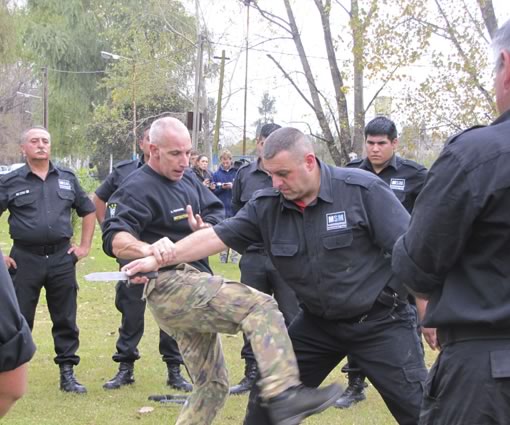 La secretaría de Seguridad continúa con el entrenamiento de los agentes municipales