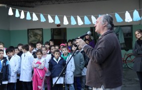 El intendente inauguró obras en la escuela N° 10