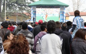 El público tomó el Fan Fest como cábala