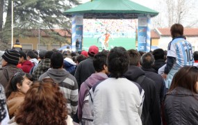 El público tomó el Fan Fest como cábala