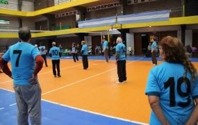 Hubo distintas disciplinas como Voley adaptado, bochas, ping pong entre otros