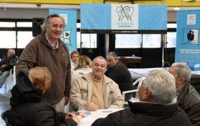 Joaquín de la Torre estuvo presente en las Olimpiadas de la Tercera Edad