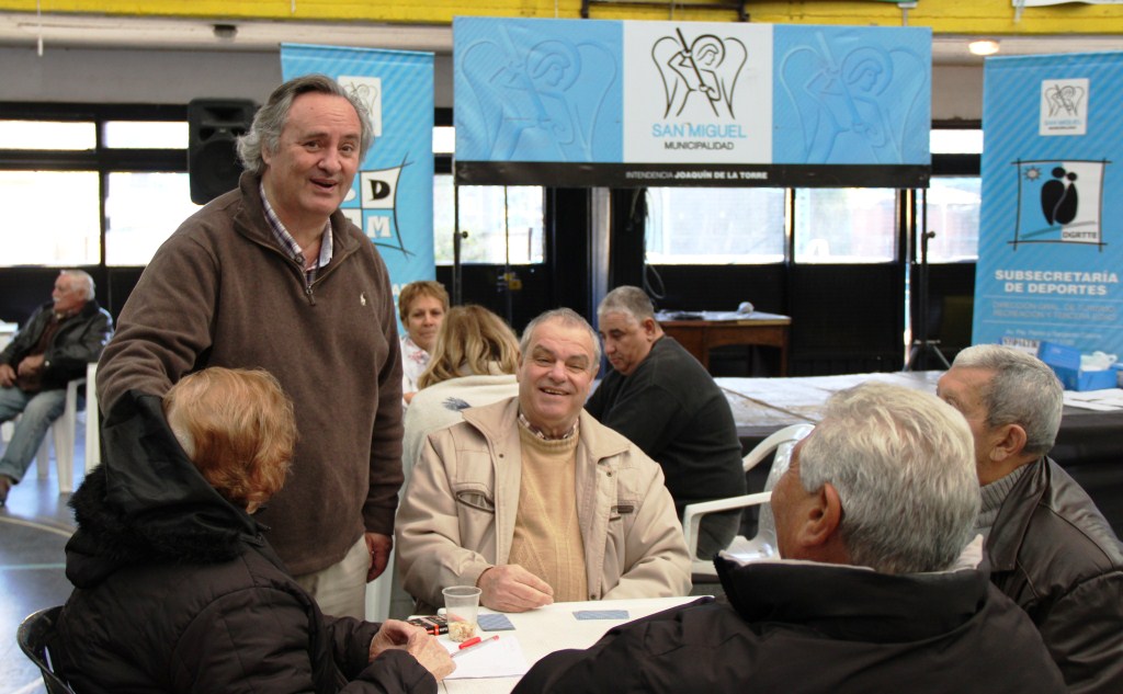 Cientos de adultos mayores participaron del Cierre de Olimpiadas en San Miguel