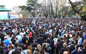 La gente vibró durante todo el Mundial con el Fan Fest en la Plaza de las Carretas