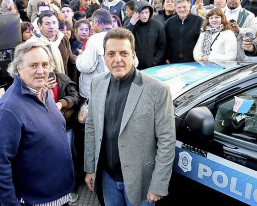 Joaquín de la Torre presentó nueva flota de patrulleros inteligentes junto a Sergio Massa
