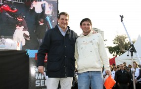 Max Perkins, Secretario de Seguridad estuvo presente en la premiación