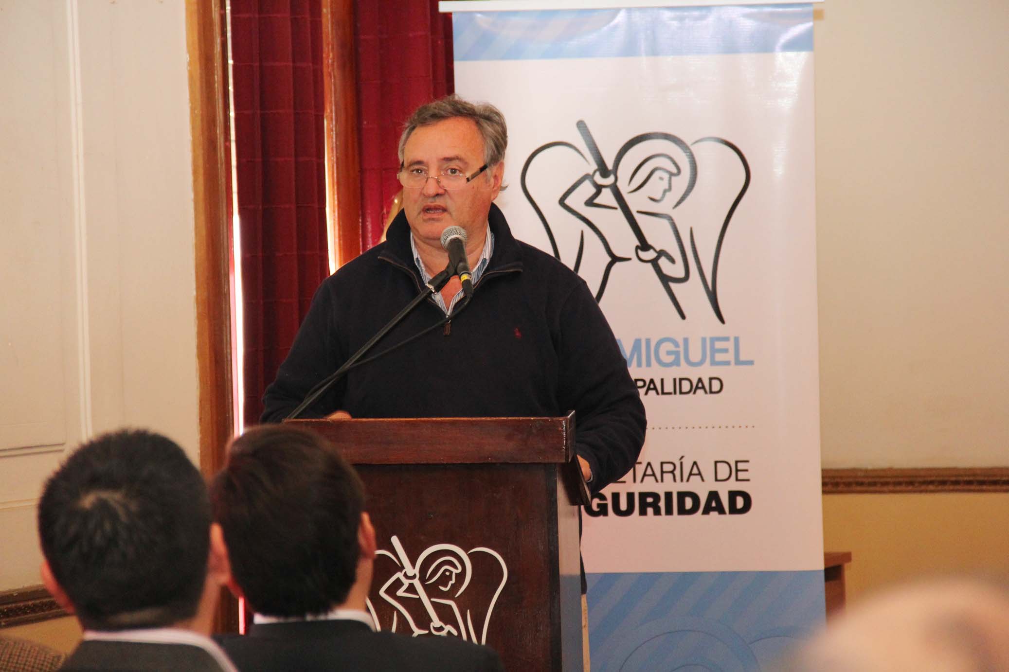 Joaquin de la Torre abrió la jornada de capacitación sobre prevención del Delito