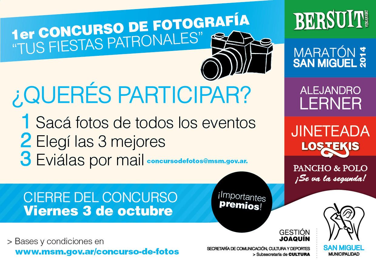 Fotografia tus Fiestas Patronales