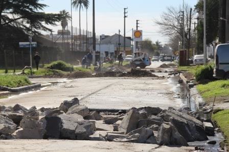 San Miguel avanza con el plan de bacheo