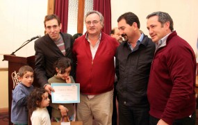Joaquín de la Torre entregó diplomas de capacitación a emprendedores de San Miguel