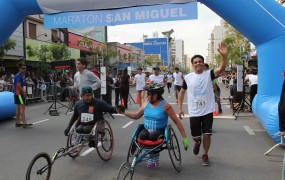 La Maratón convocó a miles de participantes