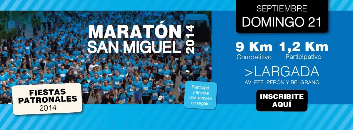 Maratón San Miguel 2014