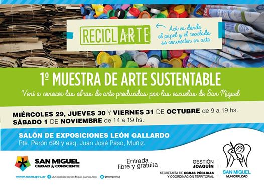 1° Muestra de arte sustentable