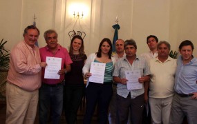 Joaquín entregó certificados a coordinadores regionales