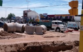 Avanza la obra en ciudad santa maría