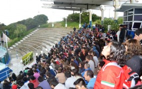 En el aquarium de Mar del Plata