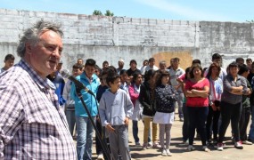 En la escuela secundaria de Santa Brígida se inauguraron 2 aulas