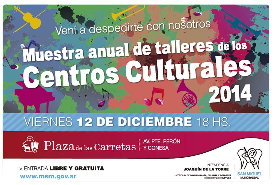 Cierre general de los talleres culturales