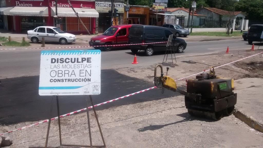 Seguimos con los trabajos de Bacheo