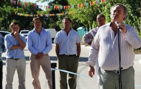 el jefe comunal resaltó que esta obra servirá para descomprimir el tránsito hacia el centro de San Miguel