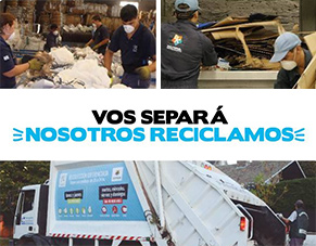 Vos separá, nosotros reciclamos