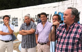 Se inauguraron 754 metros de pavimento sobre Santa Ana entre Las Heras y Balbín