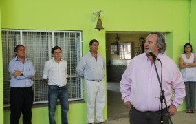 El intendente estuvo acompañado por Fernando Inzaurraga, Jaime Méndez y Pablo de la Torre