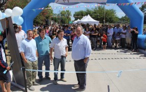 Fraga quedó formalmente inaugurada