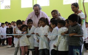 Las obras en la escuela primaria 12 de Barrufaldi quedaron formalmente inauguradas