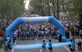 En el polideportivo de Bella Vista quedó inaugurado el velódromo Municipal