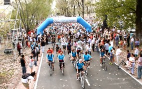 Los ciclistas hicieron una prueba de circuito inaugural