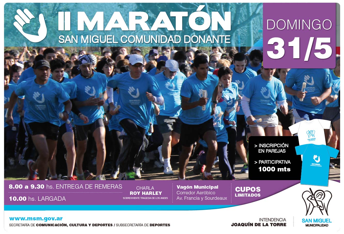 Inscribite a la Maratón