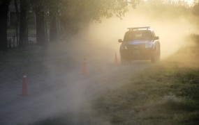 Hubo maniobras de entrenamiento para los conductores de patrulla