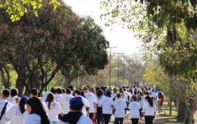 Más de 400 chicos de 12 colegios participaron de la maratón solidaria